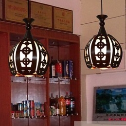 Lampada a goccia creativa retrò da caffè