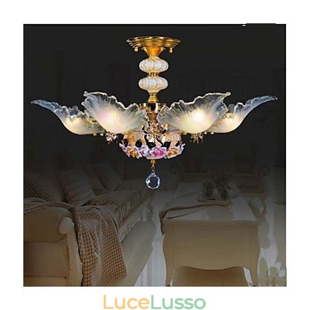 Lampada da soffitto in ceramica Lampada 6