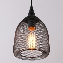 Lampade a sospensione Mini stile rustico Lodge Retro Country Garage Metallo