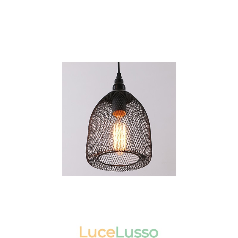 Lampade a sospensione Mini stile rustico Lodge Retro Country Garage Metallo
