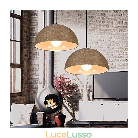 30*Ripristinare i modi antichi L'idea nordica Semicerchio Camino Mano Corda di canapa Goccia di luce 30*Ripristinare i modi antichi L'idea nordica Semicerchio Camino Mano Corda di canapa Goccia di luce