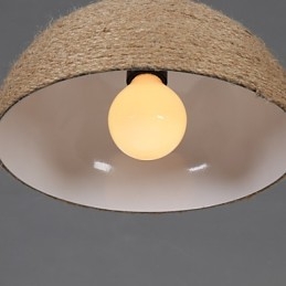 30*Ripristinare i modi antichi L'idea nordica Semicerchio Camino Mano Corda di canapa Goccia di luce