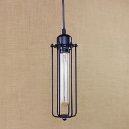 Lampadario rustico in ferro battuto con luce pastorale a flauto