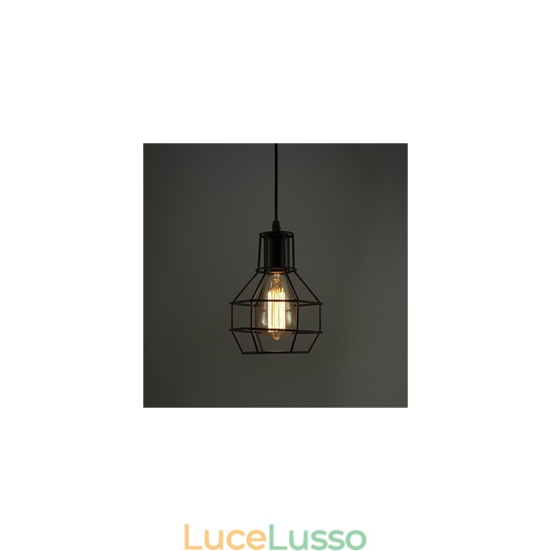 Lampade a sospensione tradizionali classiche vintage retrò country garage metallo