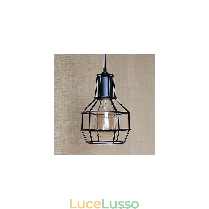 Lampade a sospensione tradizionali classiche vintage retrò country garage metallo