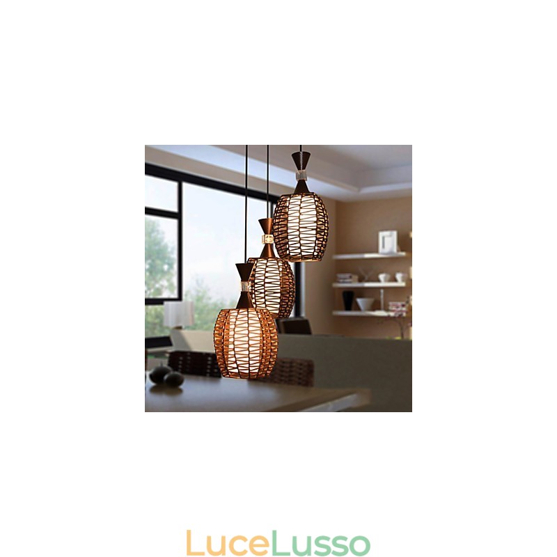 Cany Art Weaving Lampada a sospensione classica contratta