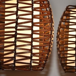 Cany Art Weaving Lampada a sospensione classica contratta