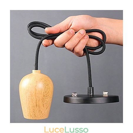 Paese Mini Stile Altri Legno Bambù Lampada a sospensione Garage Paese Mini Stile Altri Legno Bambù Lampada a sospensione Garage