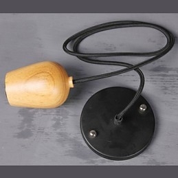 Paese Mini Stile Altri Legno Bambù Lampada a sospensione Garage