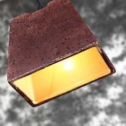 Lampada a sospensione in ceramica vintage Edison, illuminazione industriale, illuminazione a sospensione per la casa