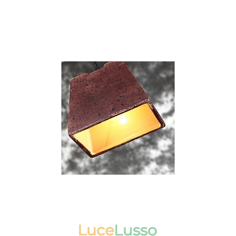 Lampada a sospensione in ceramica vintage Edison, illuminazione industriale, illuminazione a sospensione per la casa