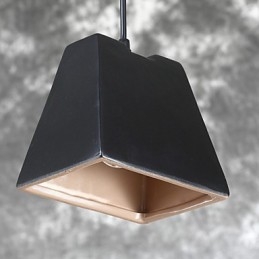 Lampada a sospensione in ceramica vintage Edison, illuminazione industriale, illuminazione a sospensione per la casa