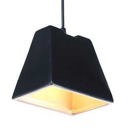 Lampada a sospensione in ceramica vintage Edison, illuminazione industriale, illuminazione a sospensione per la casa