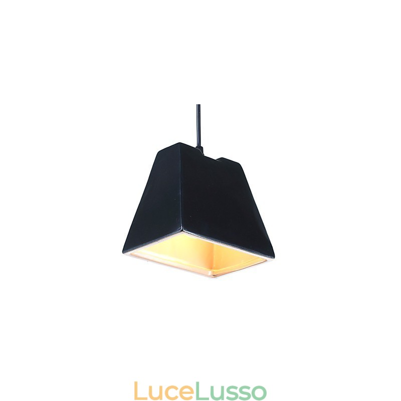 Lampada a sospensione in ceramica vintage Edison, illuminazione industriale, illuminazione a sospensione per la casa