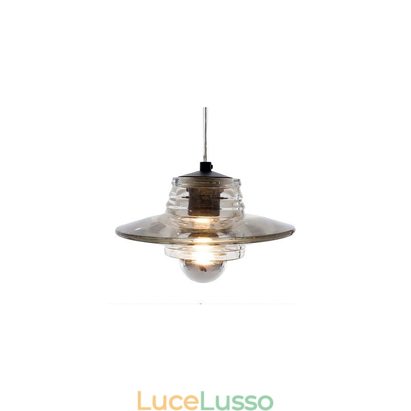 Lampada a sospensione moderna in vetro contemporaneo