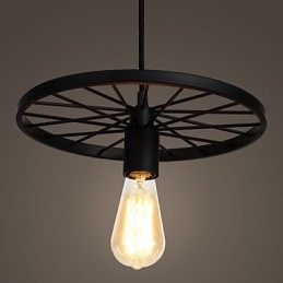 Lampadari a sospensione retrò Loft Lampadario in ferro battuto stile industriale americano