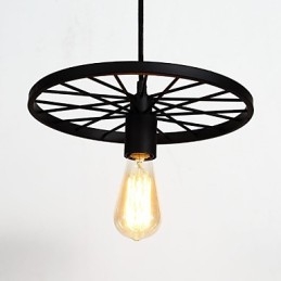 Lampadari a sospensione retrò Loft Lampadario in ferro battuto stile industriale americano