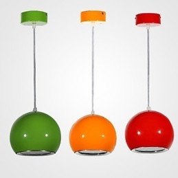 Lampada a sospensione a forma di mela Droplight