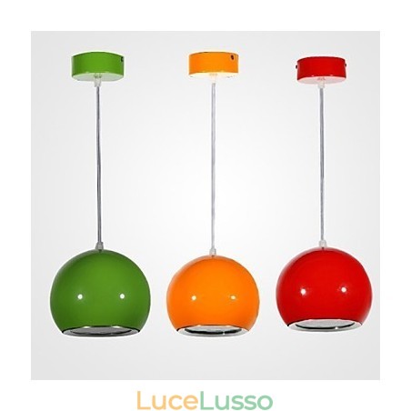 Lampada a sospensione a forma di mela Droplight Lampada a sospensione a forma di mela Droplight