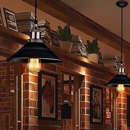 Lampade a sospensione tradizionali classiche vintage retrò in metallo