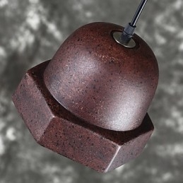 Lampada a sospensione in ceramica vintage Edison, illuminazione industriale, illuminazione a sospensione per la casa
