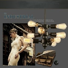 Lampadario retrò Edison