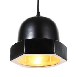 Lampada a sospensione in ceramica vintage Edison, illuminazione industriale, illuminazione a sospensione per la casa