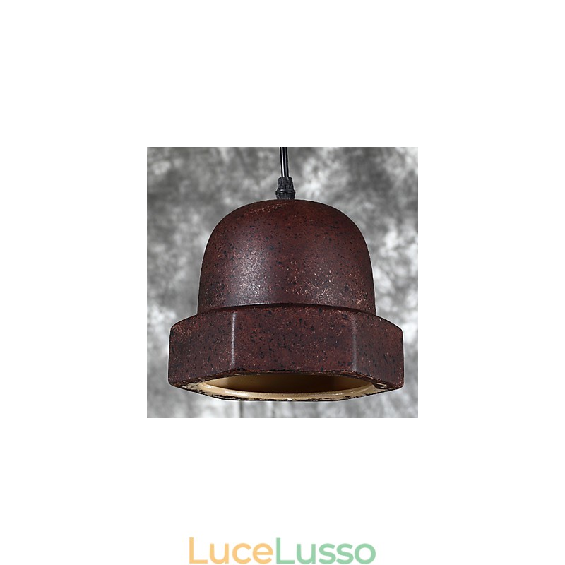 Lampada a sospensione in ceramica vintage Edison, illuminazione industriale, illuminazione a sospensione per la casa
