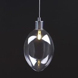 Lampada a sospensione moderna contemporanea tradizionale classica in metallo cromato per bambini