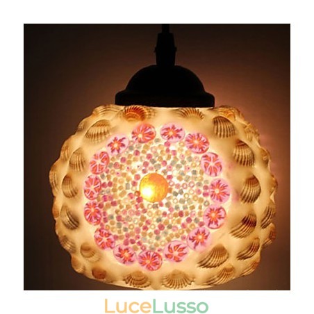 Lampadario in vetro Marcelo G, semplice e alla moda, che restaura i modi antichi Lampadario in vetro Marcelo G, semplice e alla moda, che restaura i modi antichi
