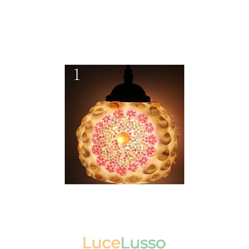 Lampadario in vetro Marcelo G, semplice e alla moda, che restaura i modi antichi