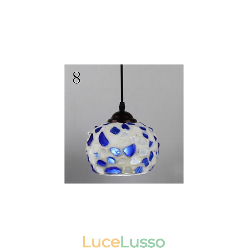 Lampadario in vetro Marcelo G, semplice e alla moda, che restaura i modi antichi