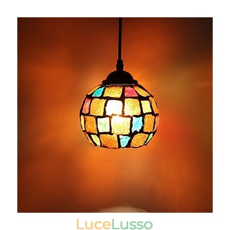 Lampadario in vetro Marcelo G, semplice e alla moda, che restaura i modi antichi Lampadario in vetro Marcelo G, semplice e alla moda, che restaura i modi antichi