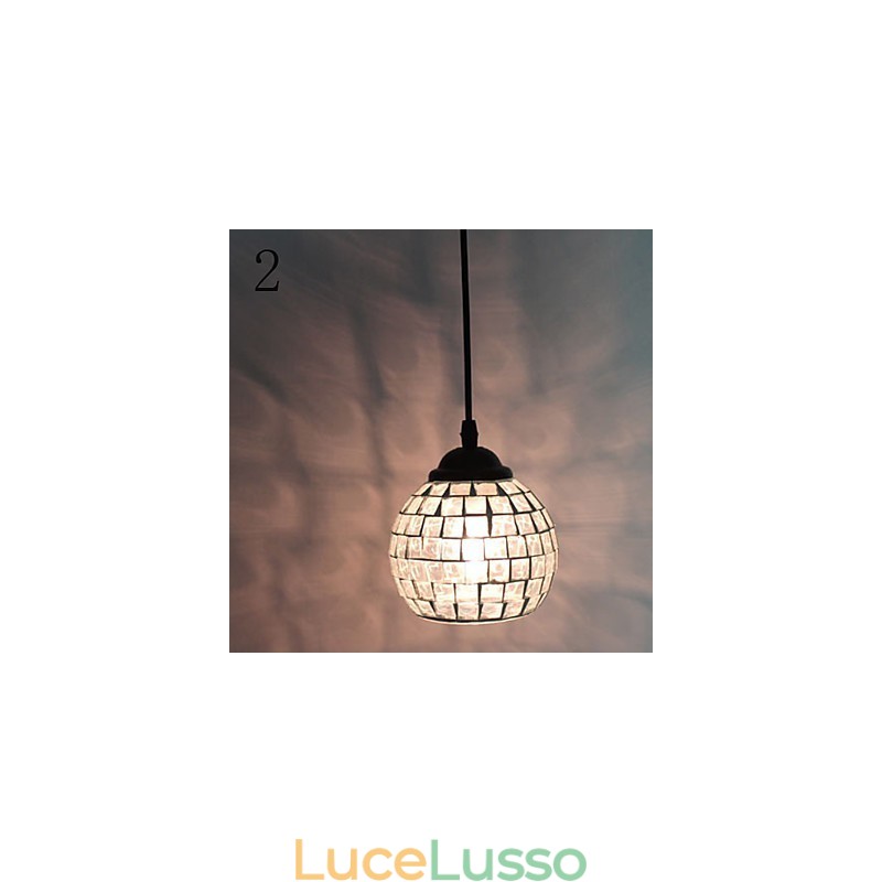 Lampadario in vetro Marcelo G, semplice e alla moda, che restaura i modi antichi