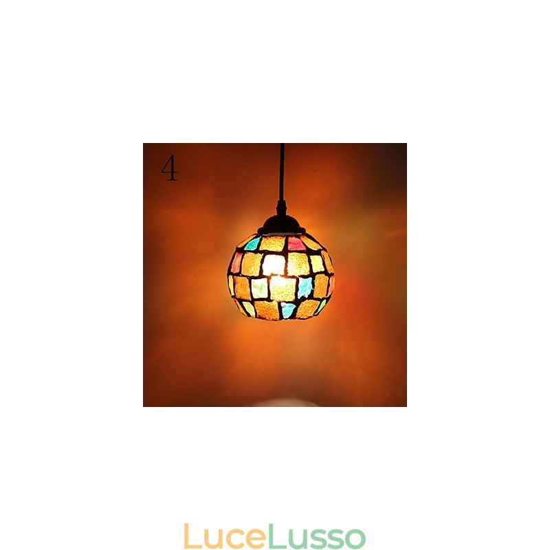 Lampadario in vetro Marcelo G, semplice e alla moda, che restaura i modi antichi