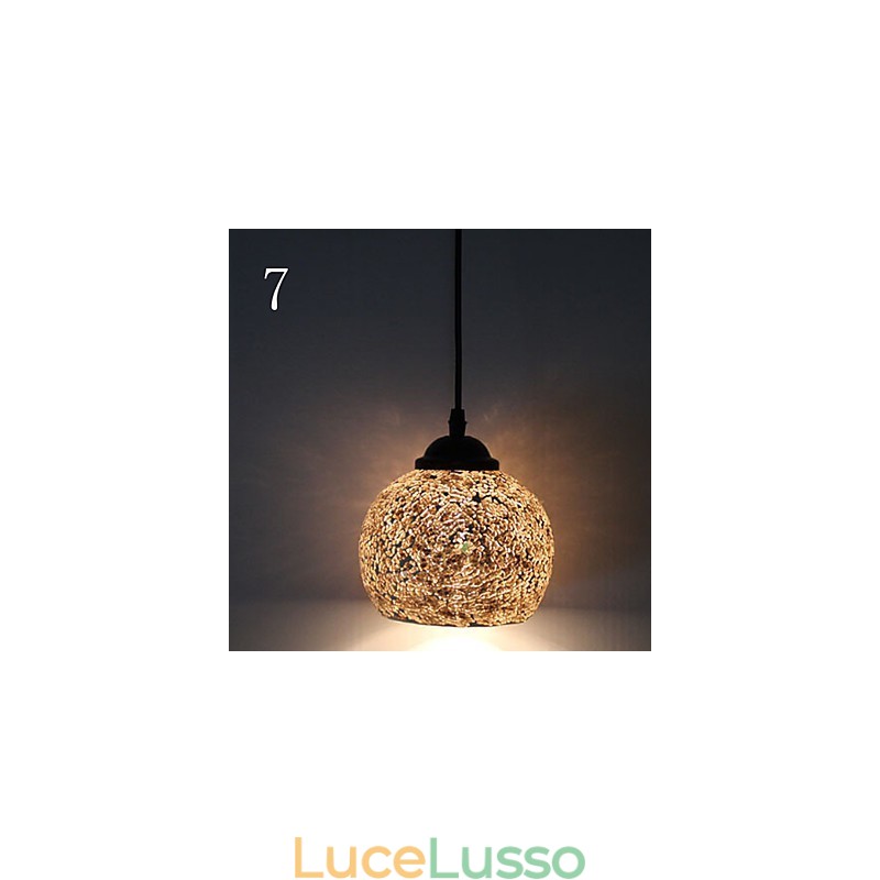 Lampadario in vetro Marcelo G, semplice e alla moda, che restaura i modi antichi