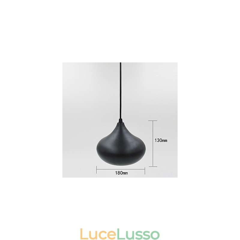 Lampada a sospensione a forma di cipolla Droplight