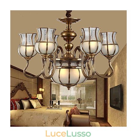 Lampadario Tradizionale Classico Rustico Lodge Metallo Lampadario Tradizionale Classico Rustico Lodge Metallo