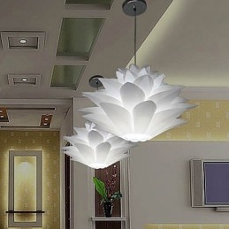 Lampada DropLight con decorazione moderna Lotus
