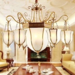 Lampadario Tradizionale Classico Rustico Lodge Metallo