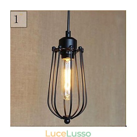 Lampada a sospensione in ferro battuto Ruralge Lampada a sospensione in ferro battuto Ruralge