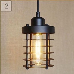 Lampada a sospensione in ferro battuto Ruralge