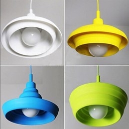 Lampade a sospensione moderne contemporanee in plastica
