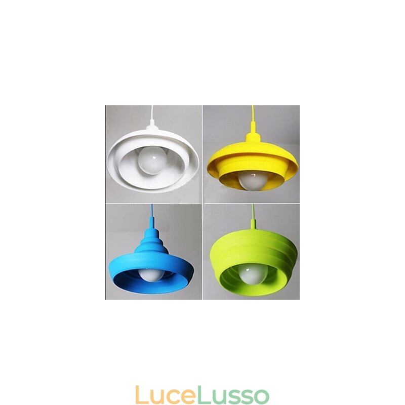 Lampade a sospensione moderne contemporanee in plastica
