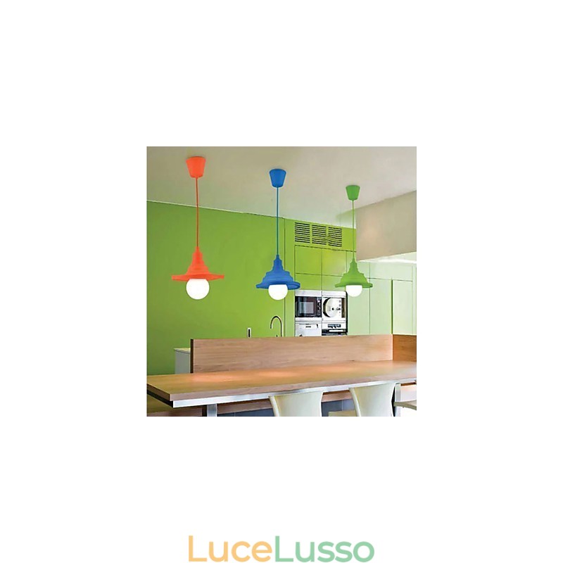 Lampade a sospensione moderne contemporanee in plastica