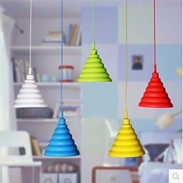 Lampade a sospensione moderne contemporanee in plastica