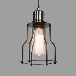Lampada a sospensione in stile mini vintage classico tradizionale