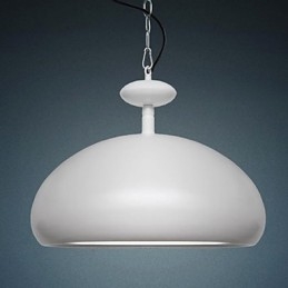 Lampada a sospensione moderna e contemporanea con dipinto a ciotola retrò