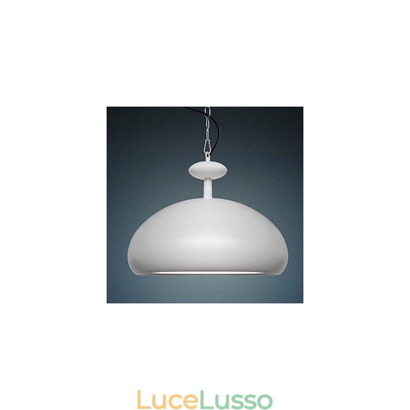 Lampada a sospensione moderna e contemporanea con dipinto a ciotola retrò