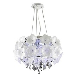 Lampada a sospensione moderna in cristallo contemporaneo